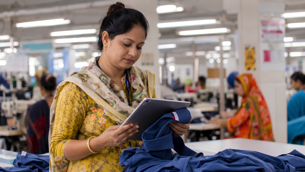 Export-quality garments