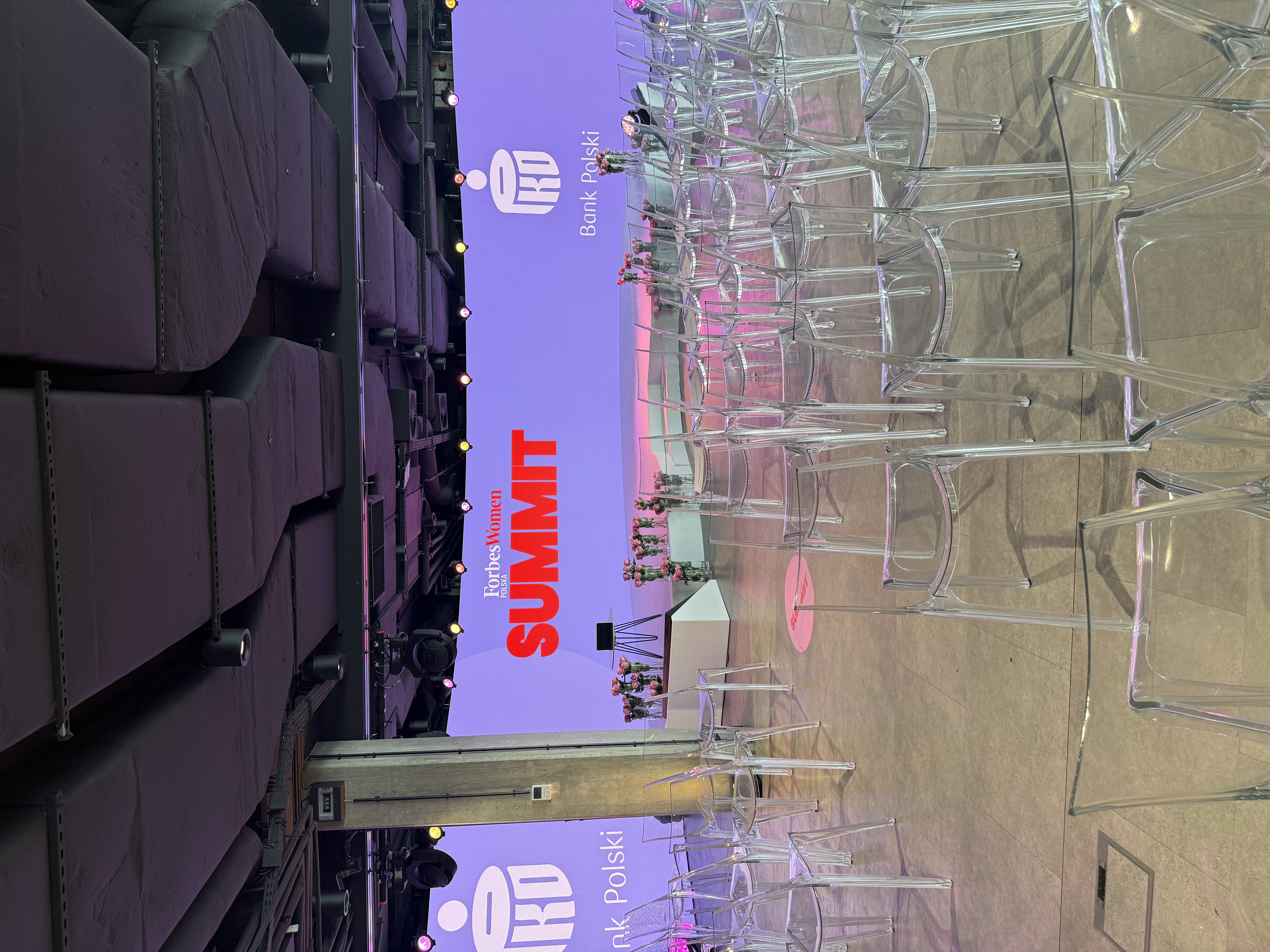 The main stage of the Forbes Women Summit in Warsaw on 16 September 2026